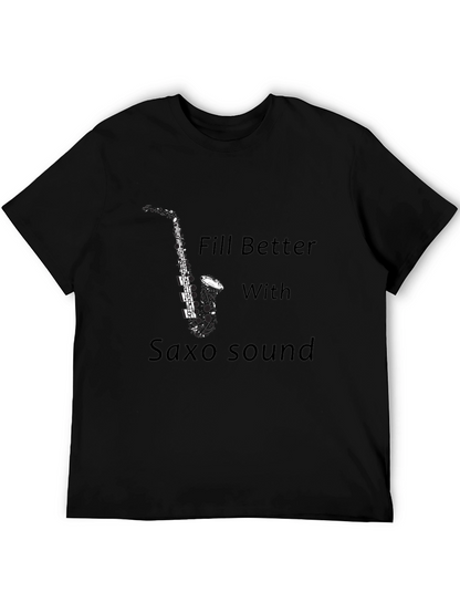 Saxophone T-Shirt: Feel Better with Saxo Sound