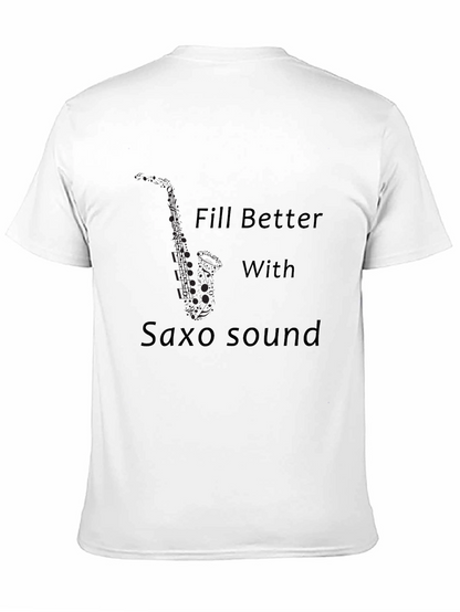 Saxophone T-Shirt: Feel Better with Saxo Sound