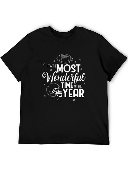 Wonderful Time of Year Football T-Shirt