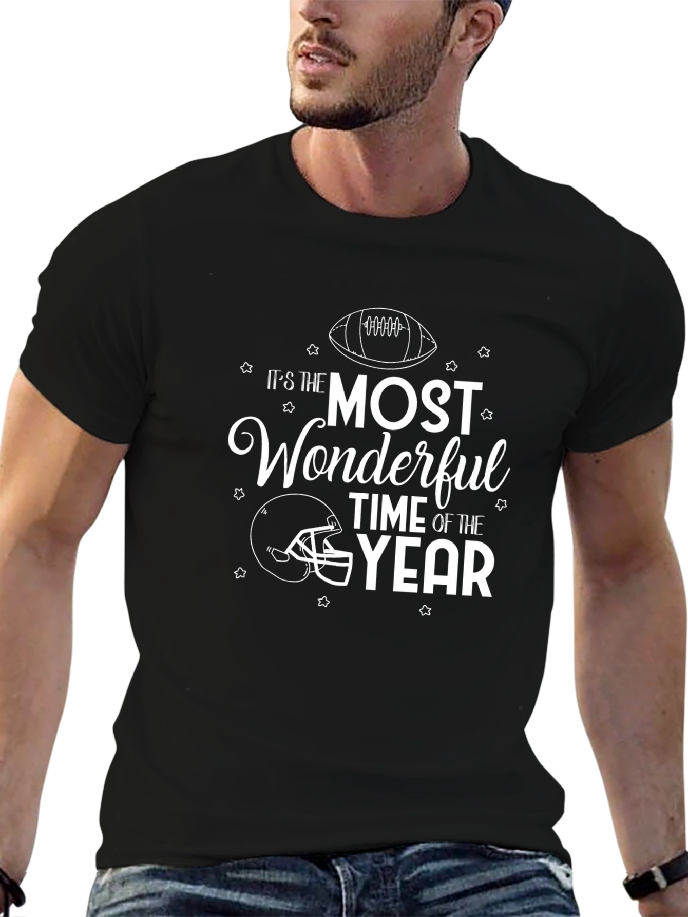 Wonderful Time of Year Football T-Shirt