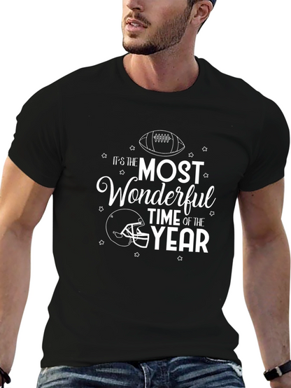 Wonderful Time of Year Football T-Shirt