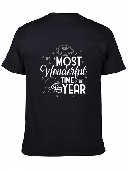 Wonderful Time of Year Football T-Shirt