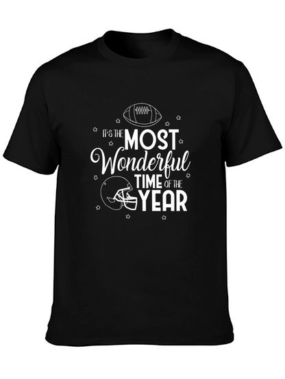 Wonderful Time of Year Football T-Shirt