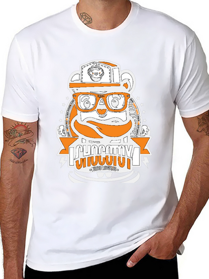 Funky Graphic Tee - Bear Design