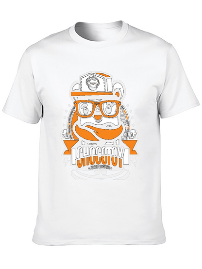 Funky Graphic Tee - Bear Design