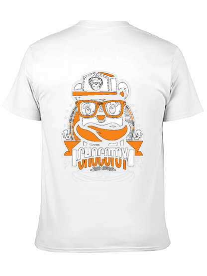 Funky Graphic Tee - Bear Design