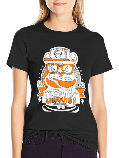 Funky Graphic Tee - Bear Design