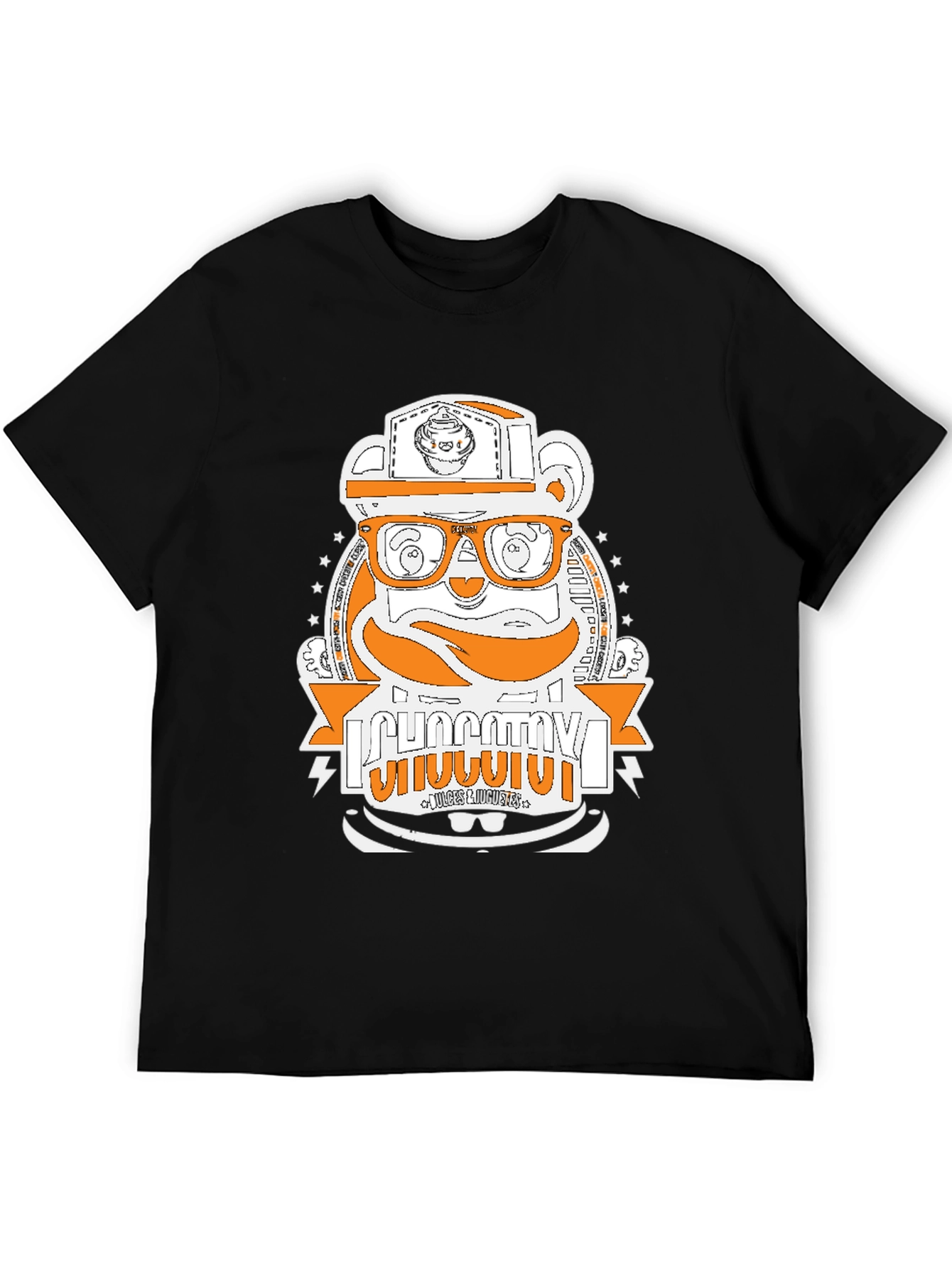 Funky Graphic Tee - Bear Design