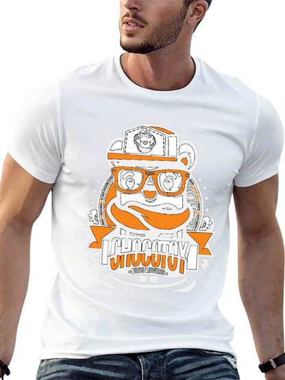 Funky Graphic Tee - Bear Design