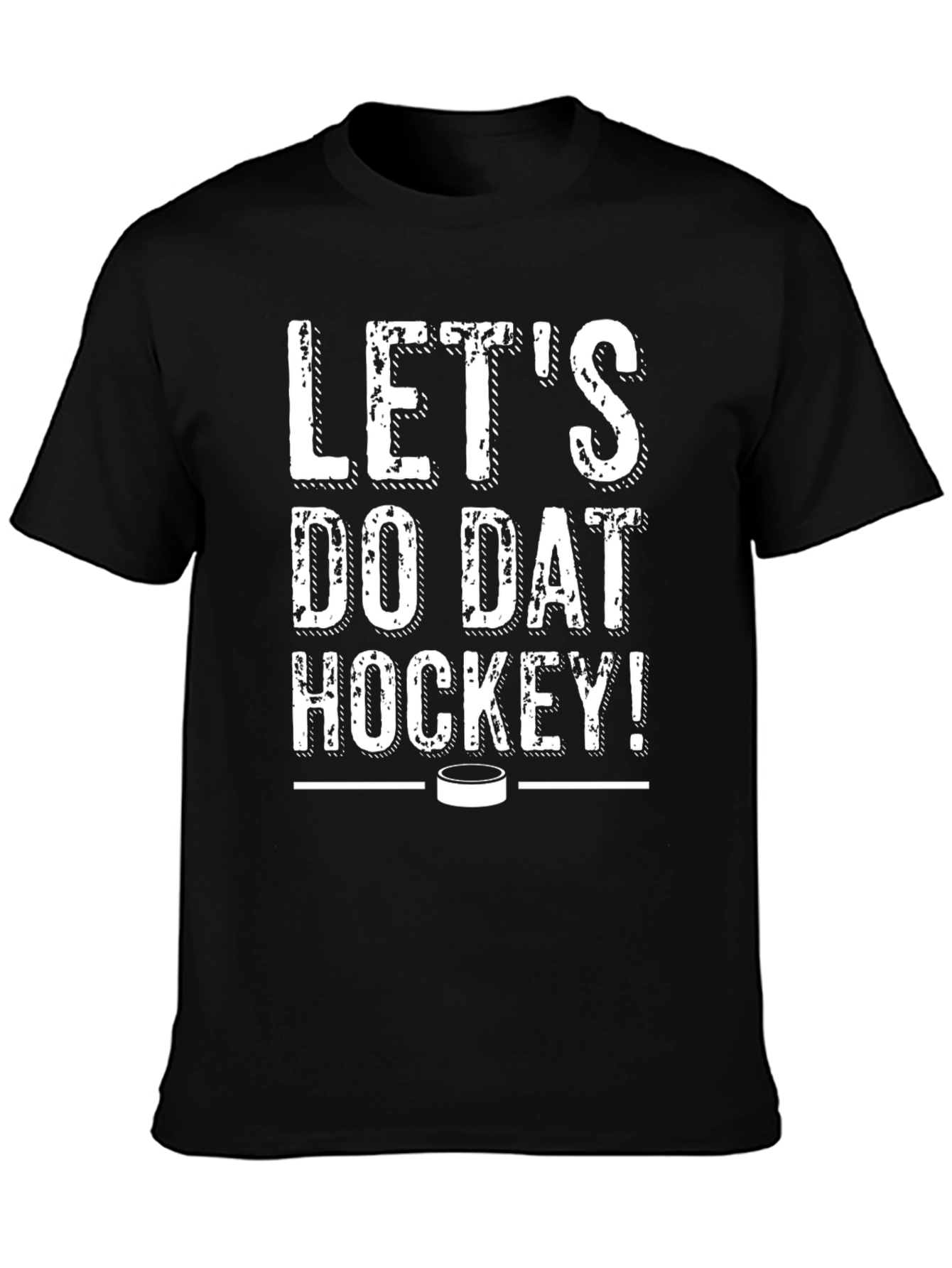 Lets Do Dat Hockey T-Shirt - Black