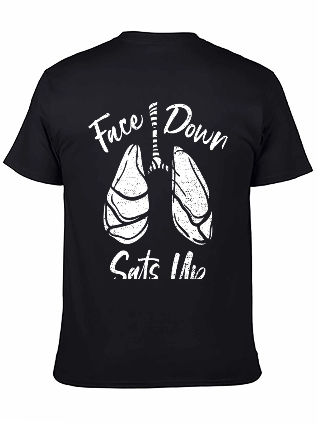Face Down Sats Up Graphic Tee