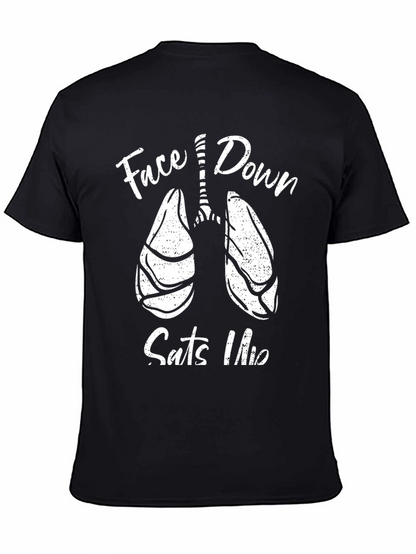 Face Down Sats Up Graphic Tee