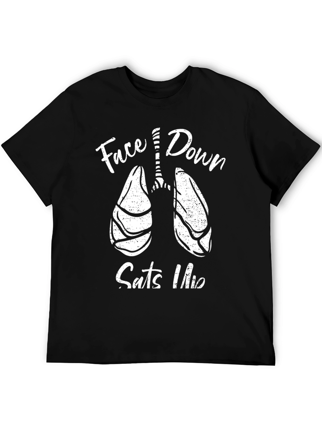 Face Down Sats Up Graphic Tee