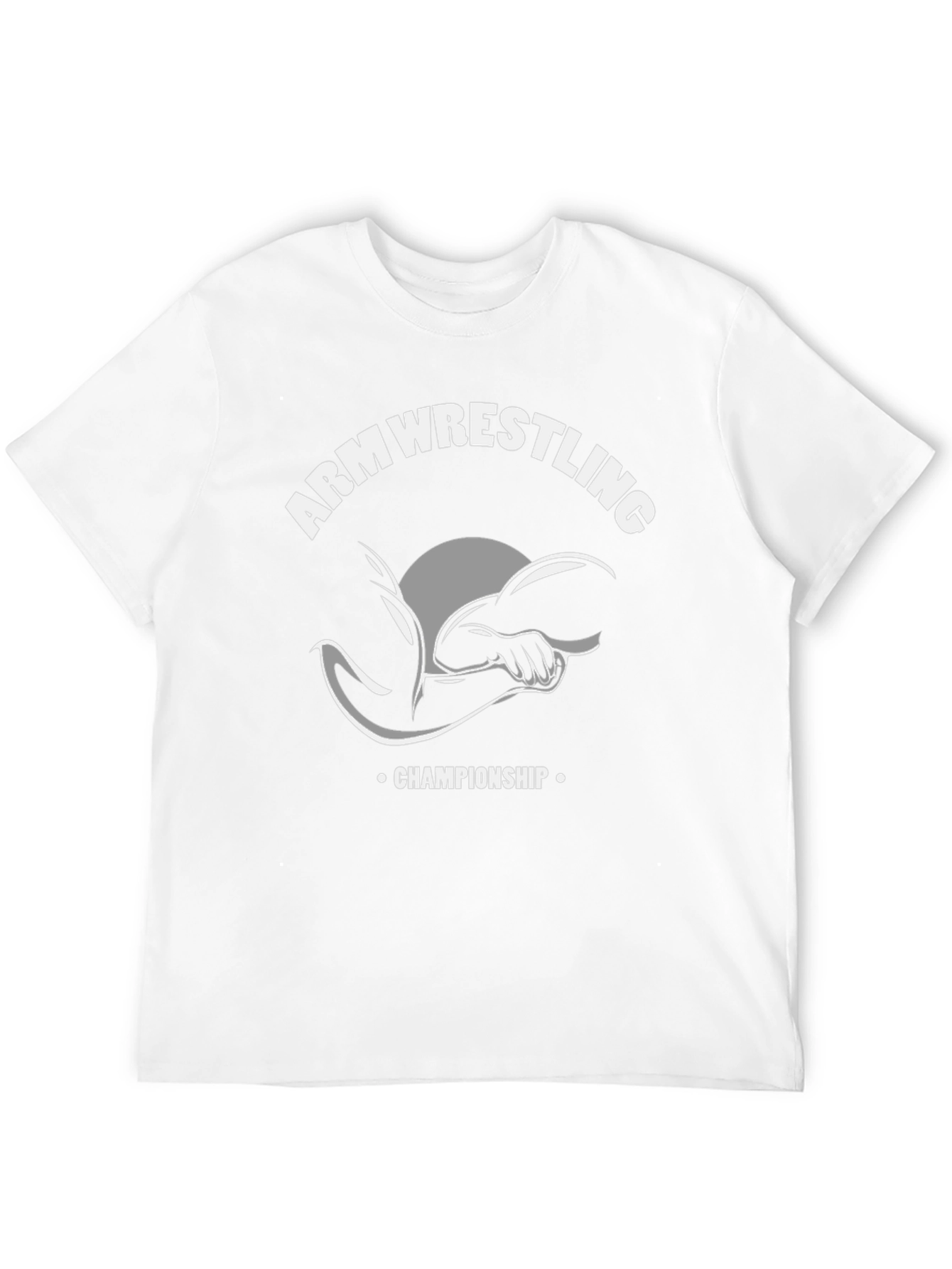 Arm Wrestling Championship Graphic T-Shirt