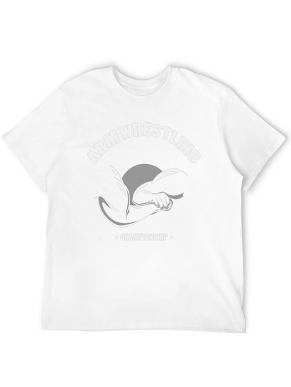 Arm Wrestling Championship Graphic T-Shirt