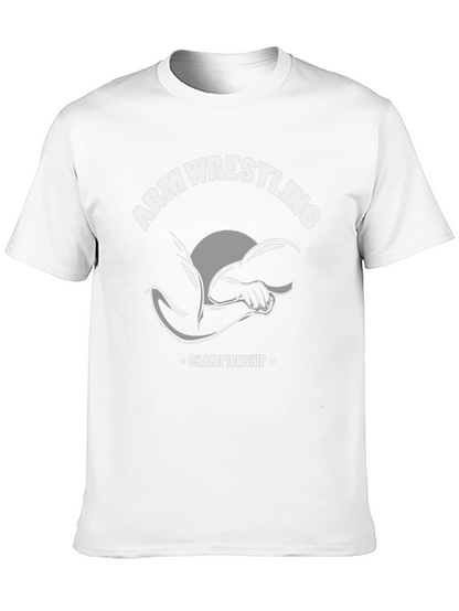 Arm Wrestling Championship Graphic T-Shirt