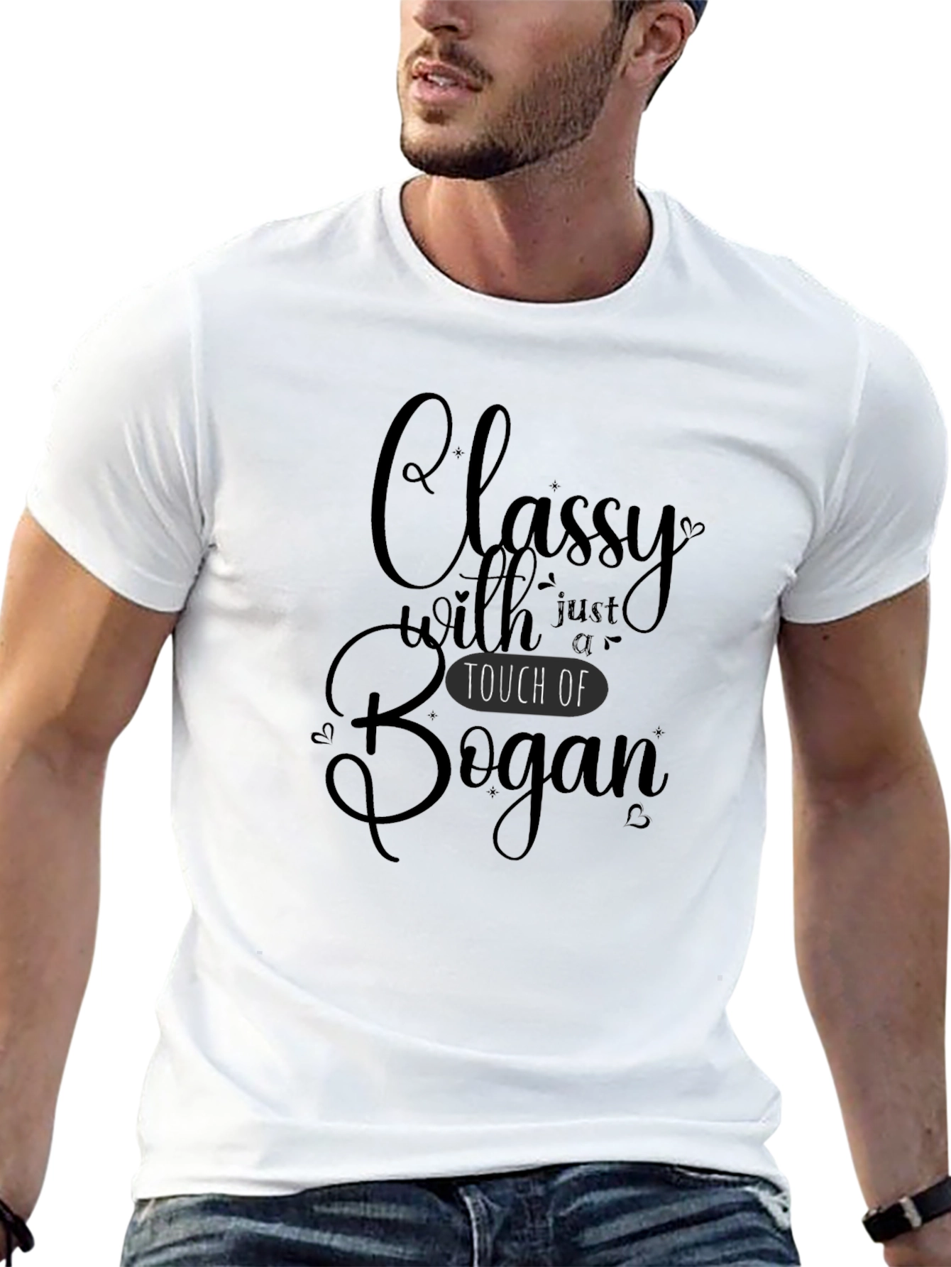 Classy with a Touch of Bogan Graphic Tee