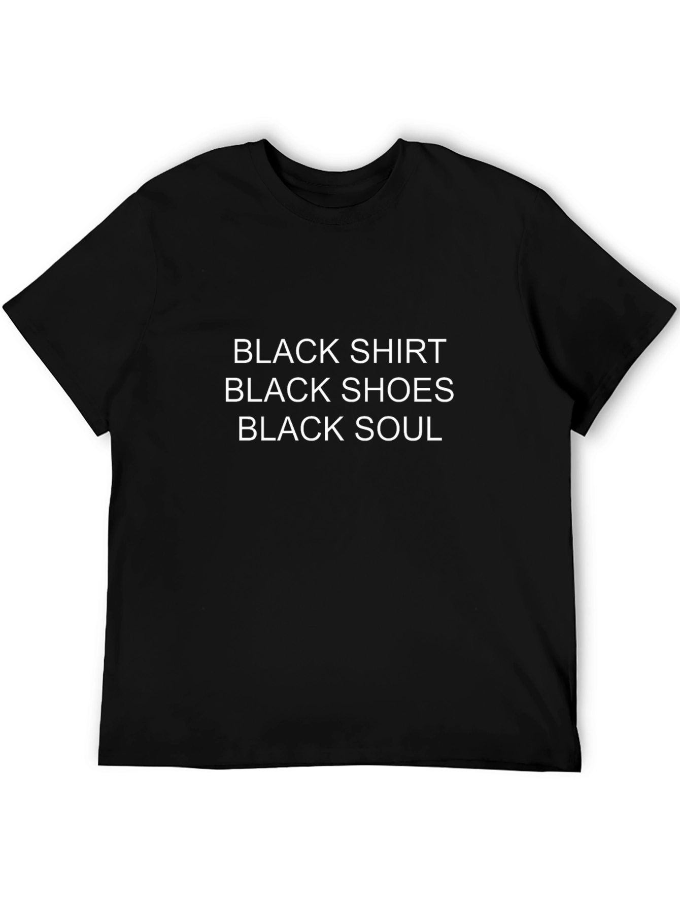 Black Shirt Shoes Soul T-Shirt