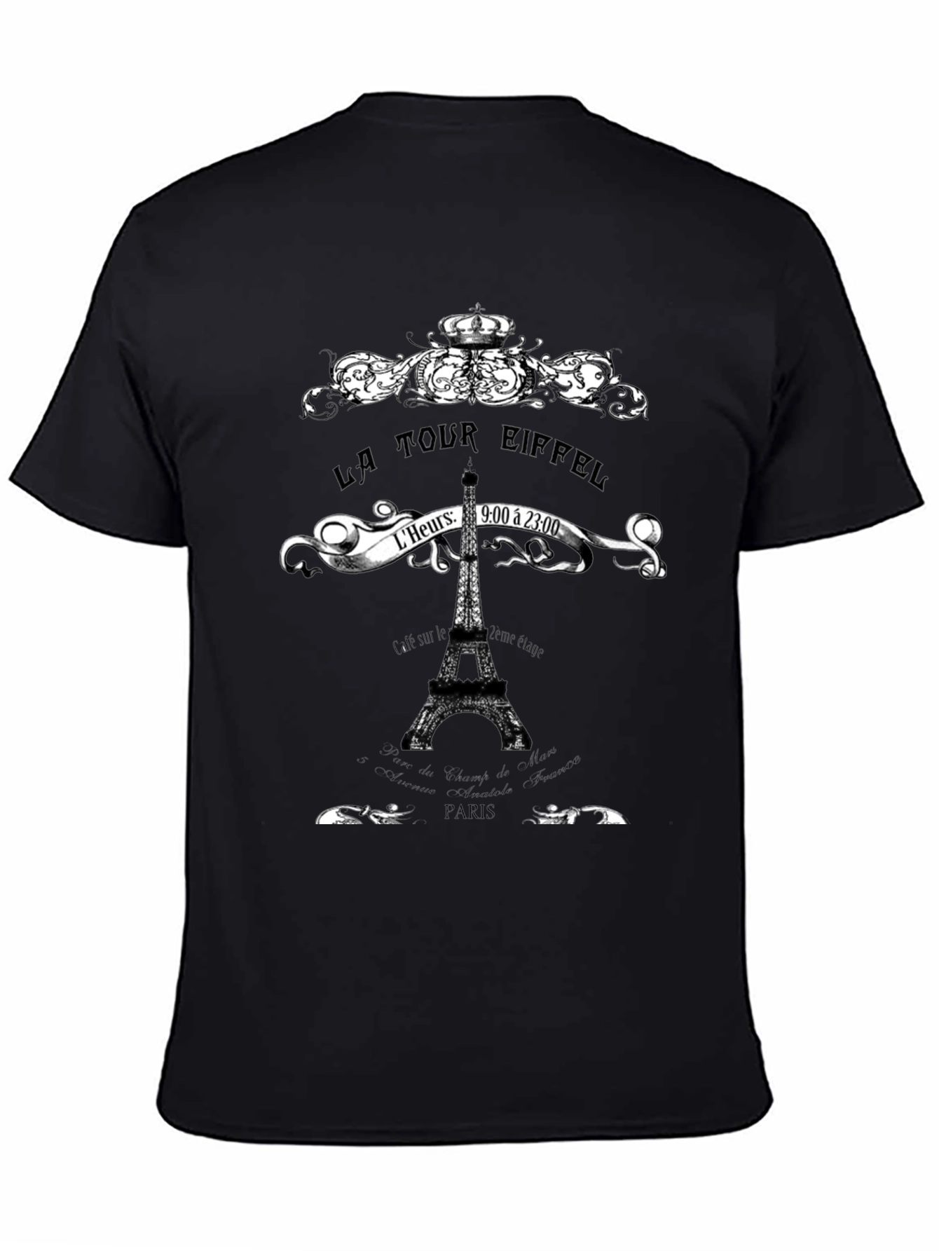 La Tour Eiffel Graphic Tee - Paris Landmark T-Shirt