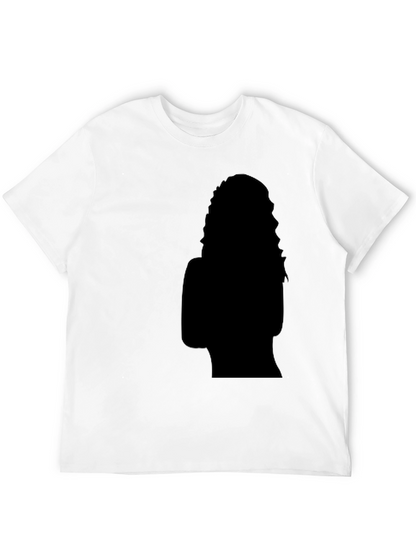 Silhouette Graphic Black T-Shirt