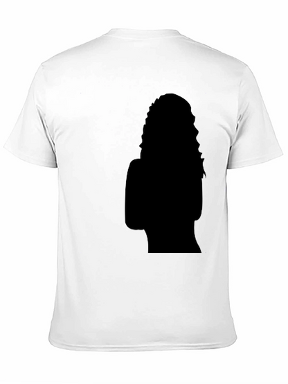 Silhouette Graphic Black T-Shirt
