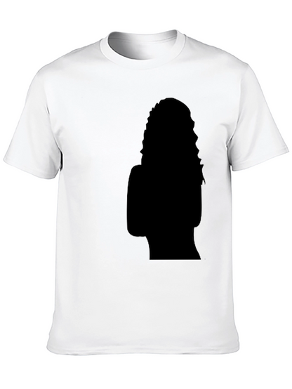 Silhouette Graphic Black T-Shirt