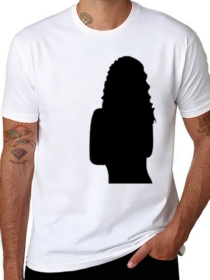 Silhouette Graphic Black T-Shirt