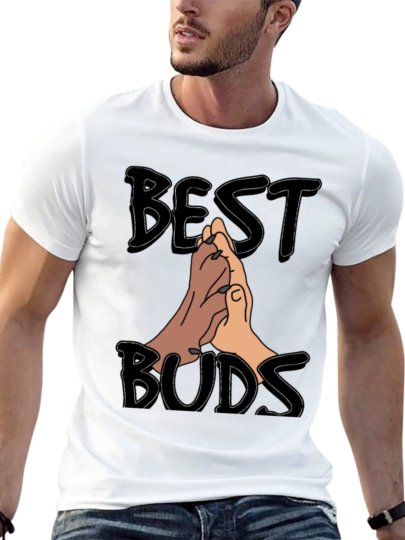 Best Buds Dog & Owner Matching T-Shirt