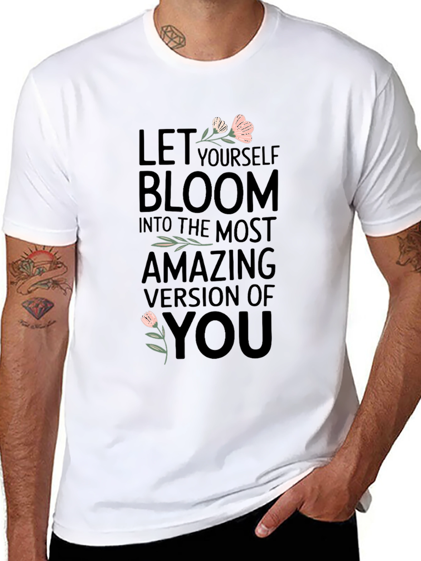 Bloom T-Shirt - Motivational Tee for Women