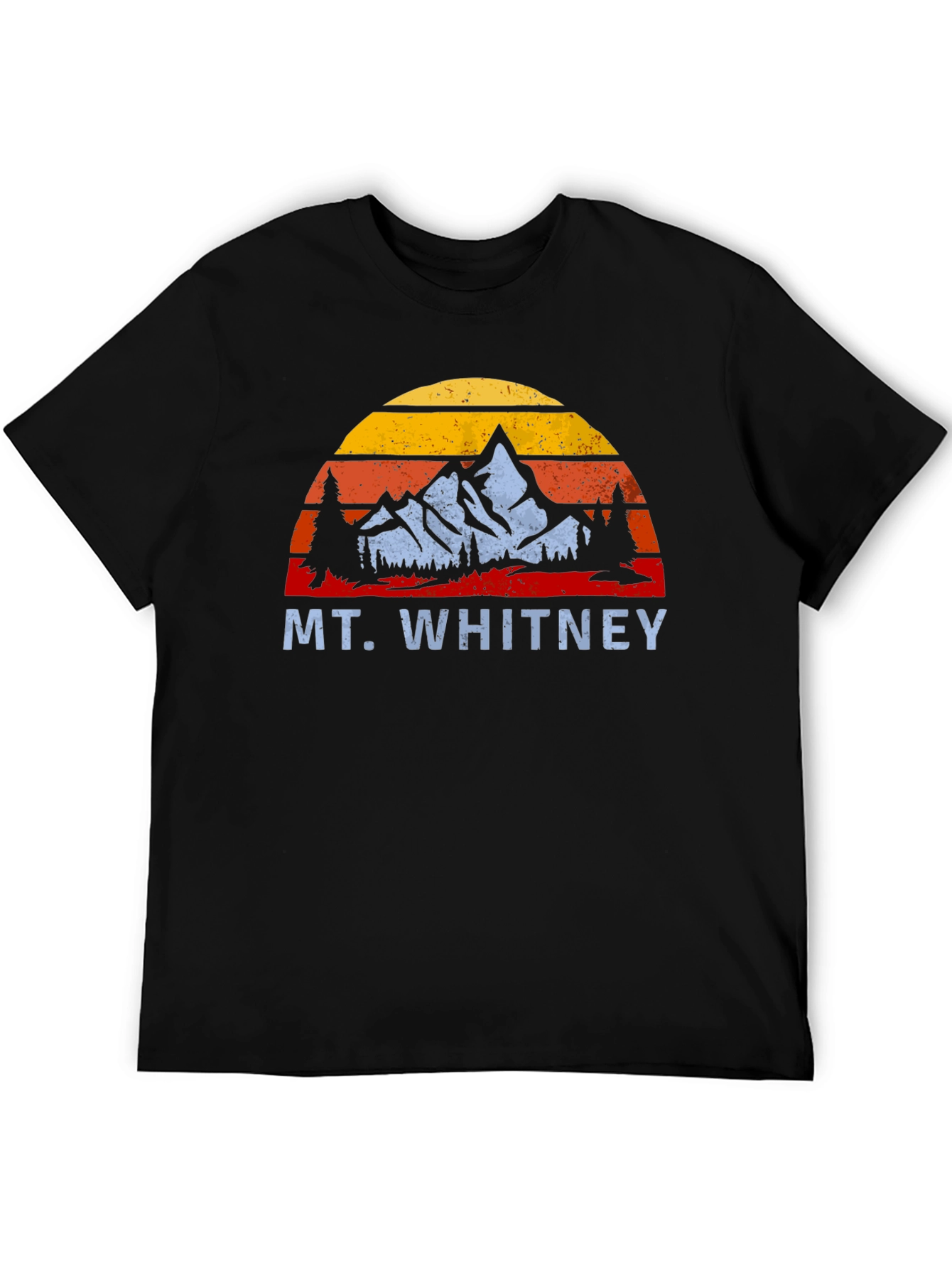 Mt. Whitney Retro Sunset T-Shirt