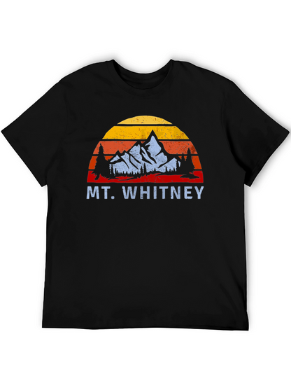 Mt. Whitney Retro Sunset T-Shirt