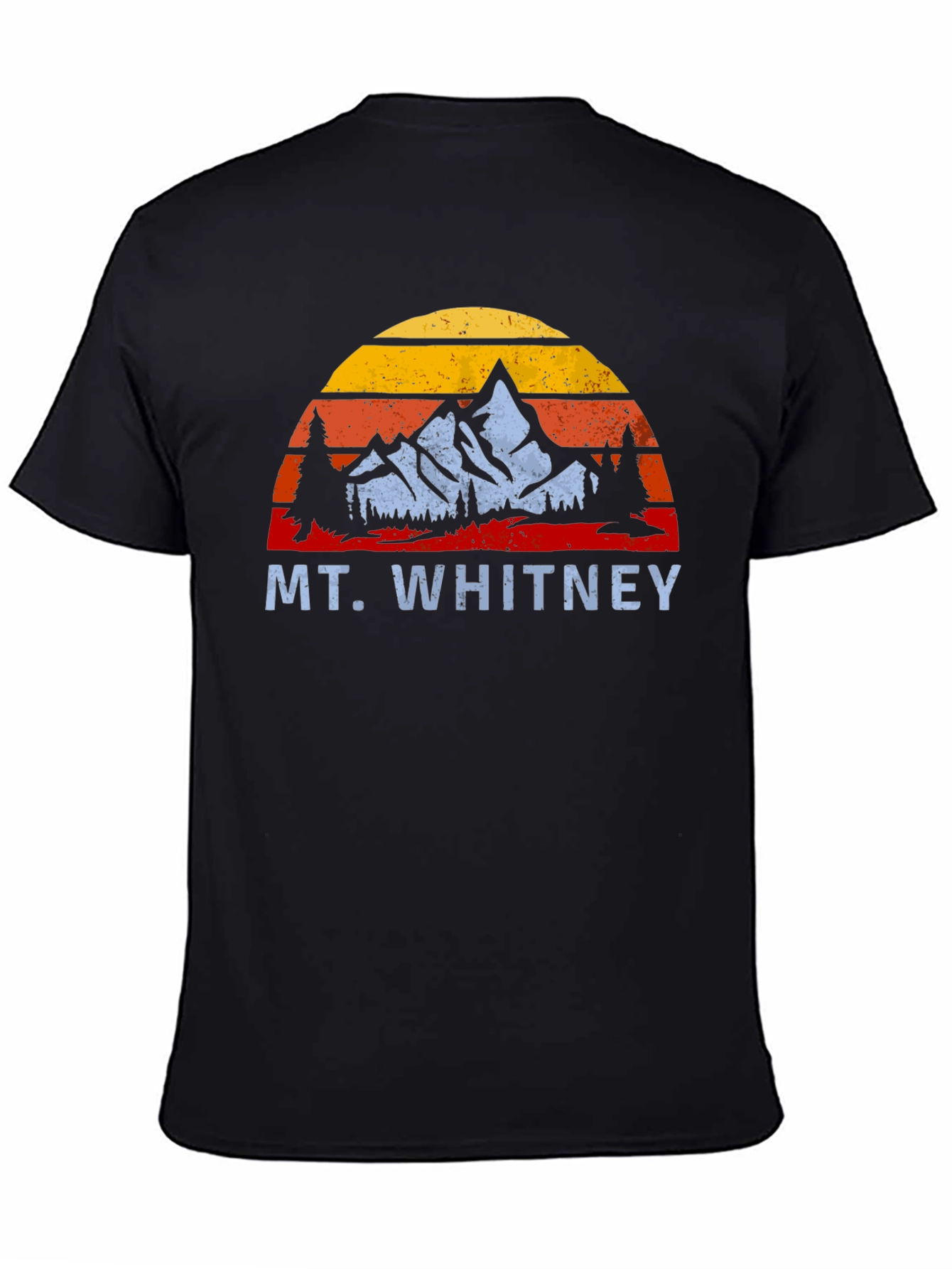 Mt. Whitney Retro Sunset T-Shirt