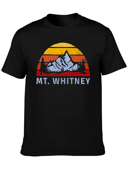 Mt. Whitney Retro Sunset T-Shirt