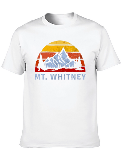 Mt. Whitney Retro Sunset T-Shirt