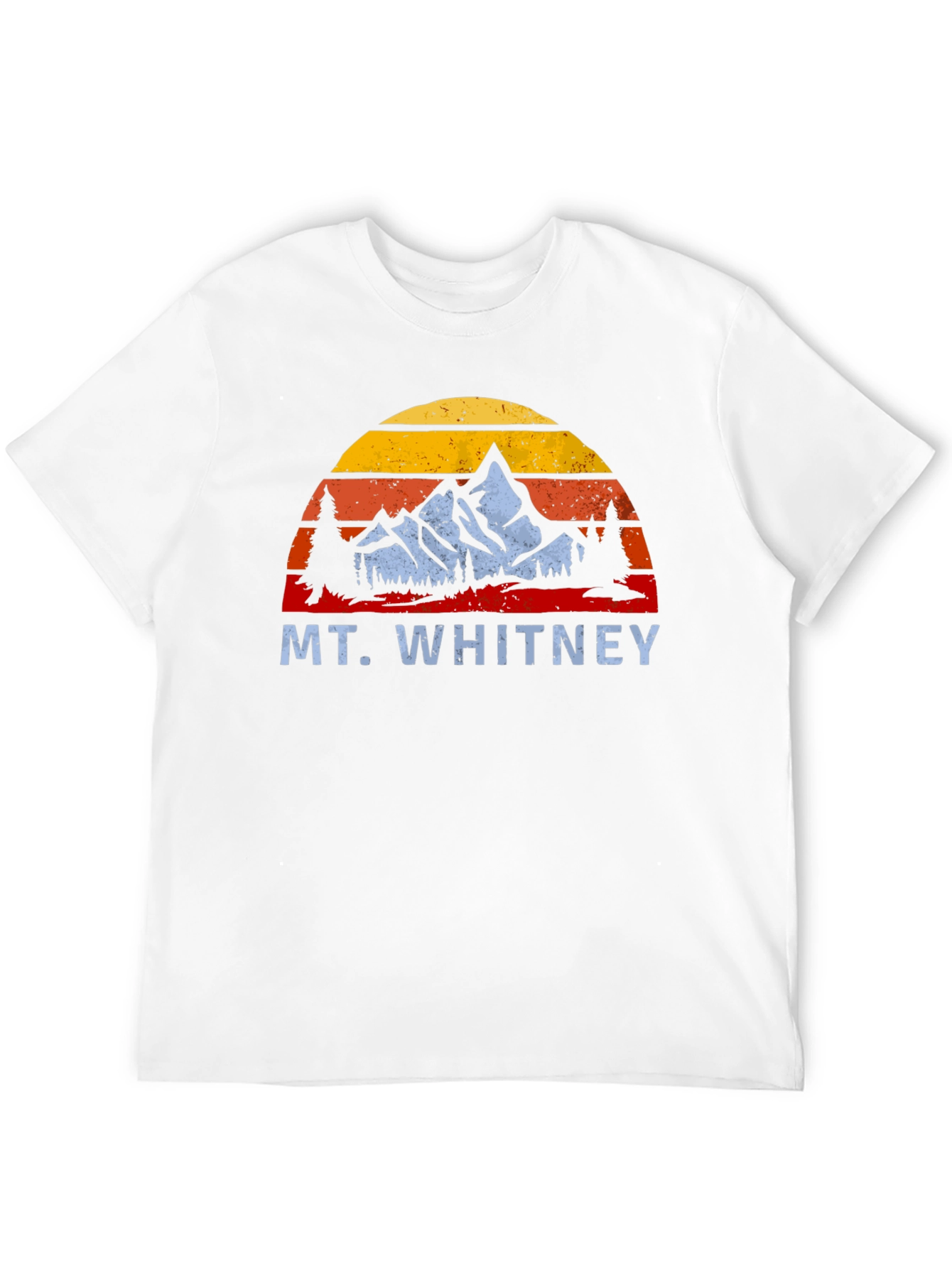 Mt. Whitney Retro Sunset T-Shirt