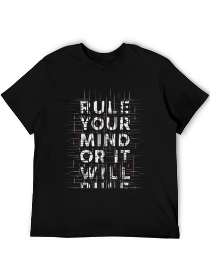 Rule Your Mind T-Shirt - Inspirational Graphic Tee