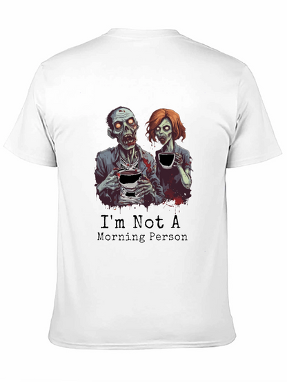 Zombie Morning Person Graphic T-Shirt