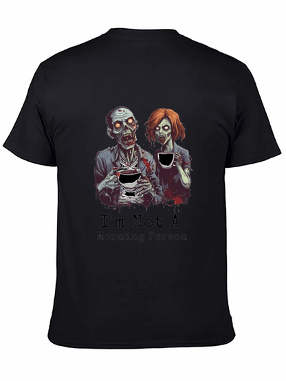 Zombie Morning Person Graphic T-Shirt