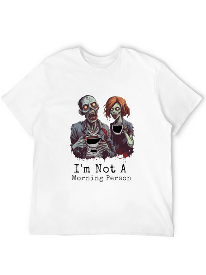 Zombie Morning Person Graphic T-Shirt