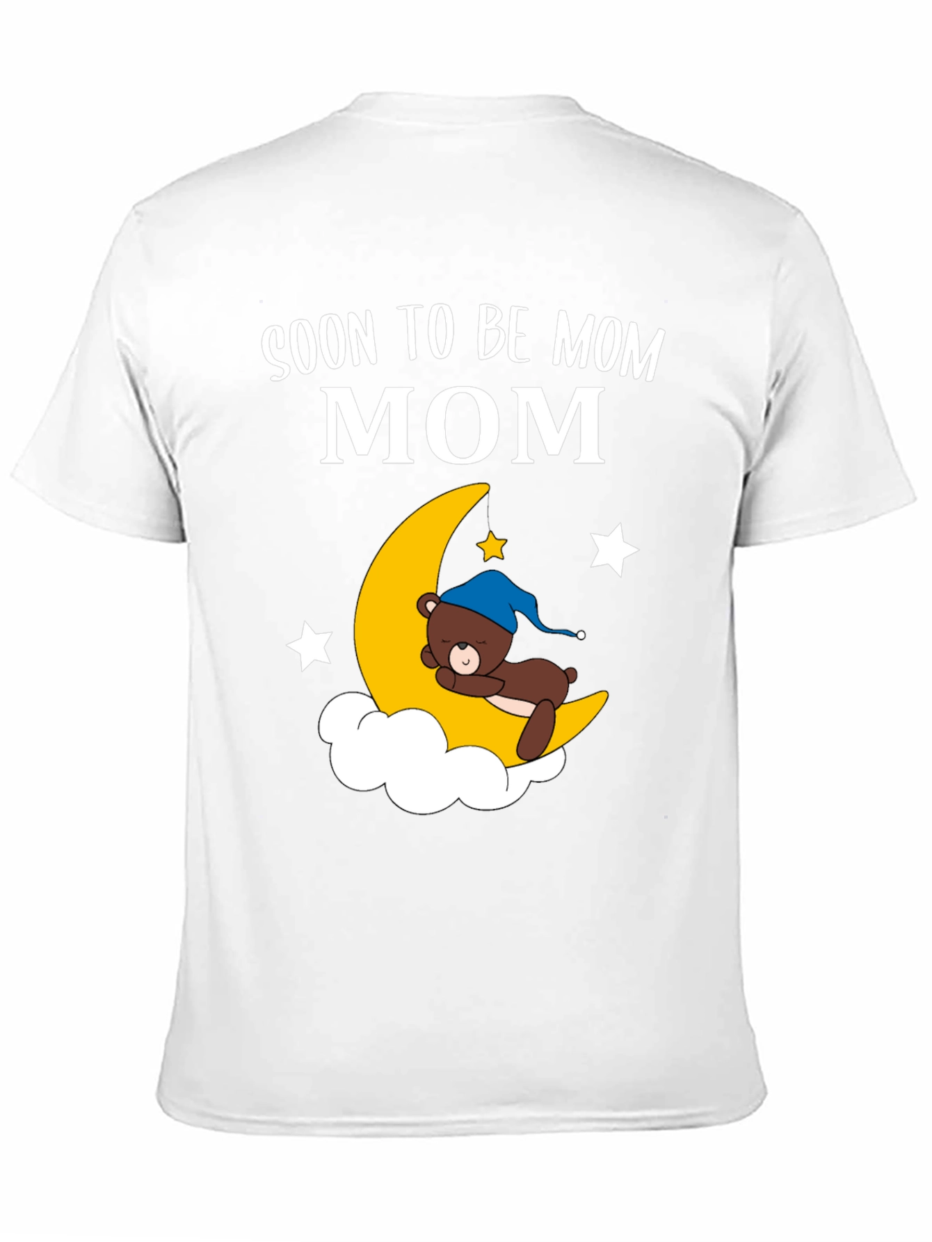 Soon To Be Mom Moon & Bear Graphic Tee