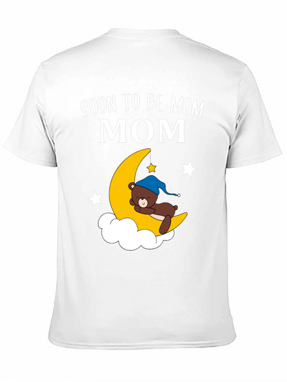 Soon To Be Mom Moon & Bear Graphic Tee