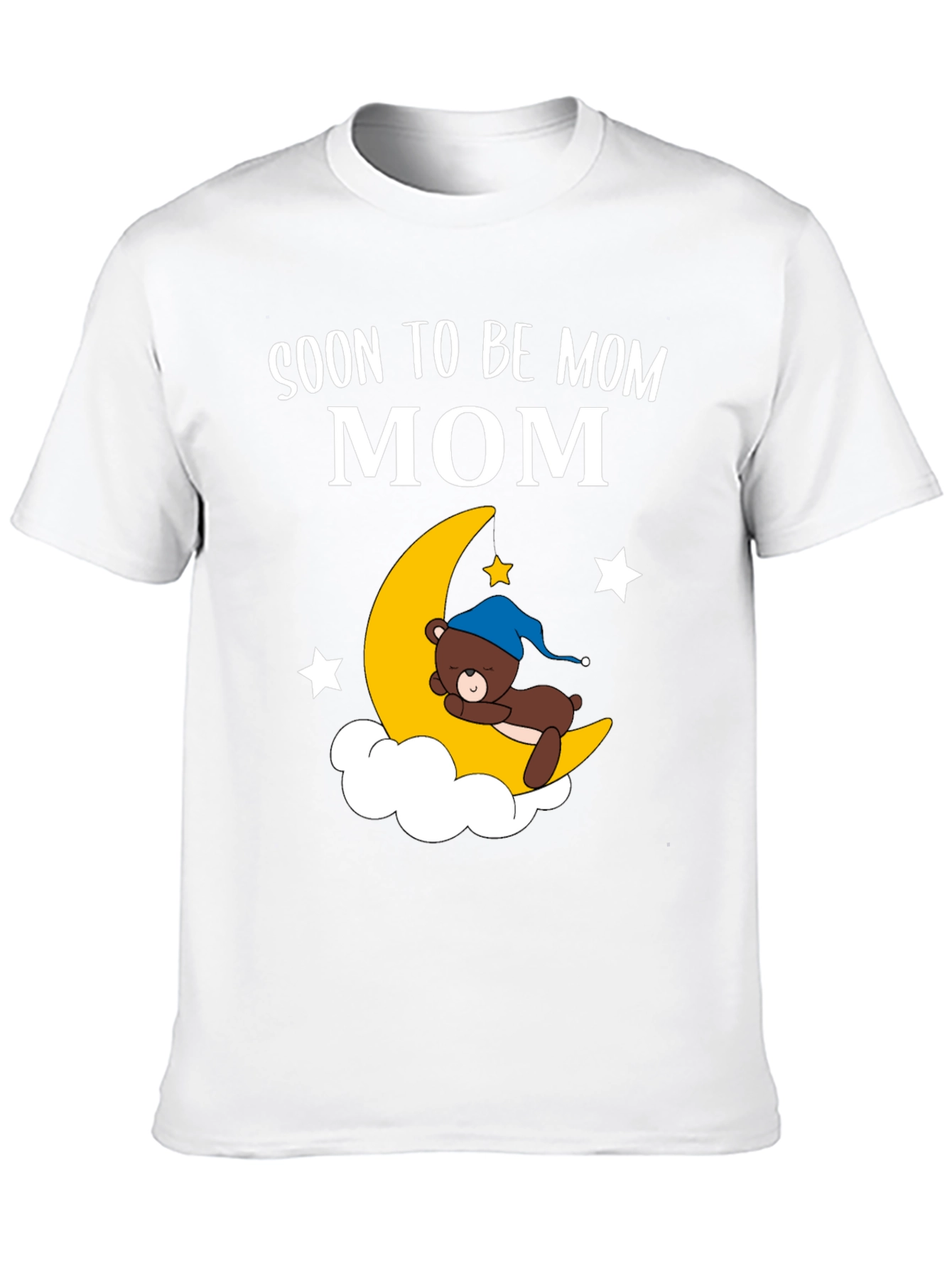 Soon To Be Mom Moon & Bear Graphic Tee