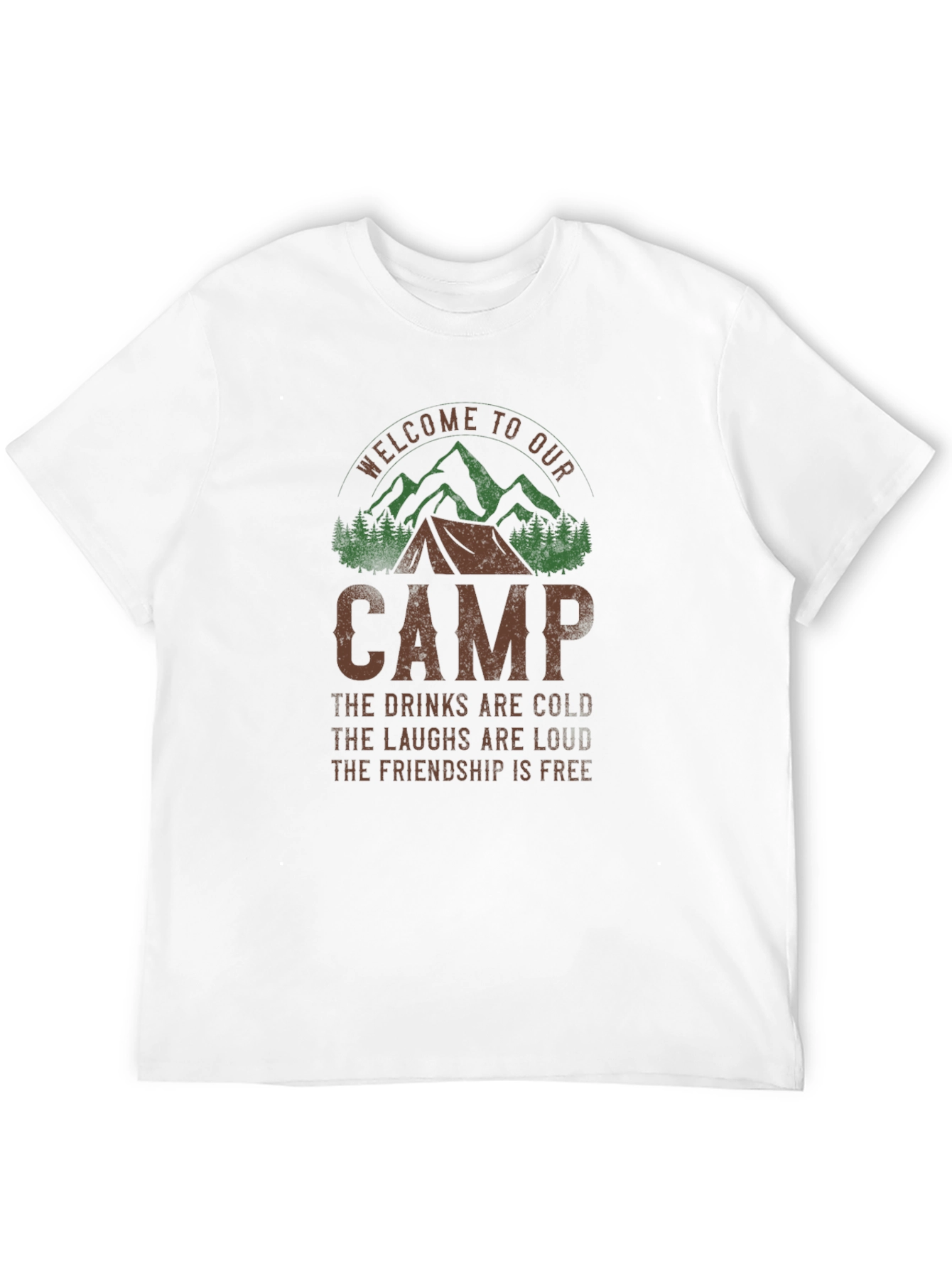Welcome To Our Camp Graphic Tee