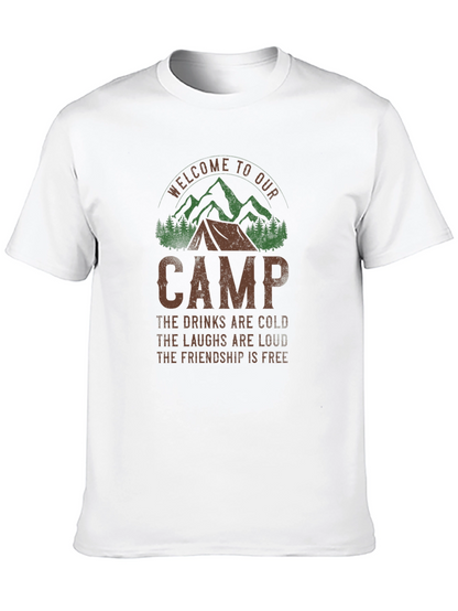 Welcome To Our Camp Graphic Tee