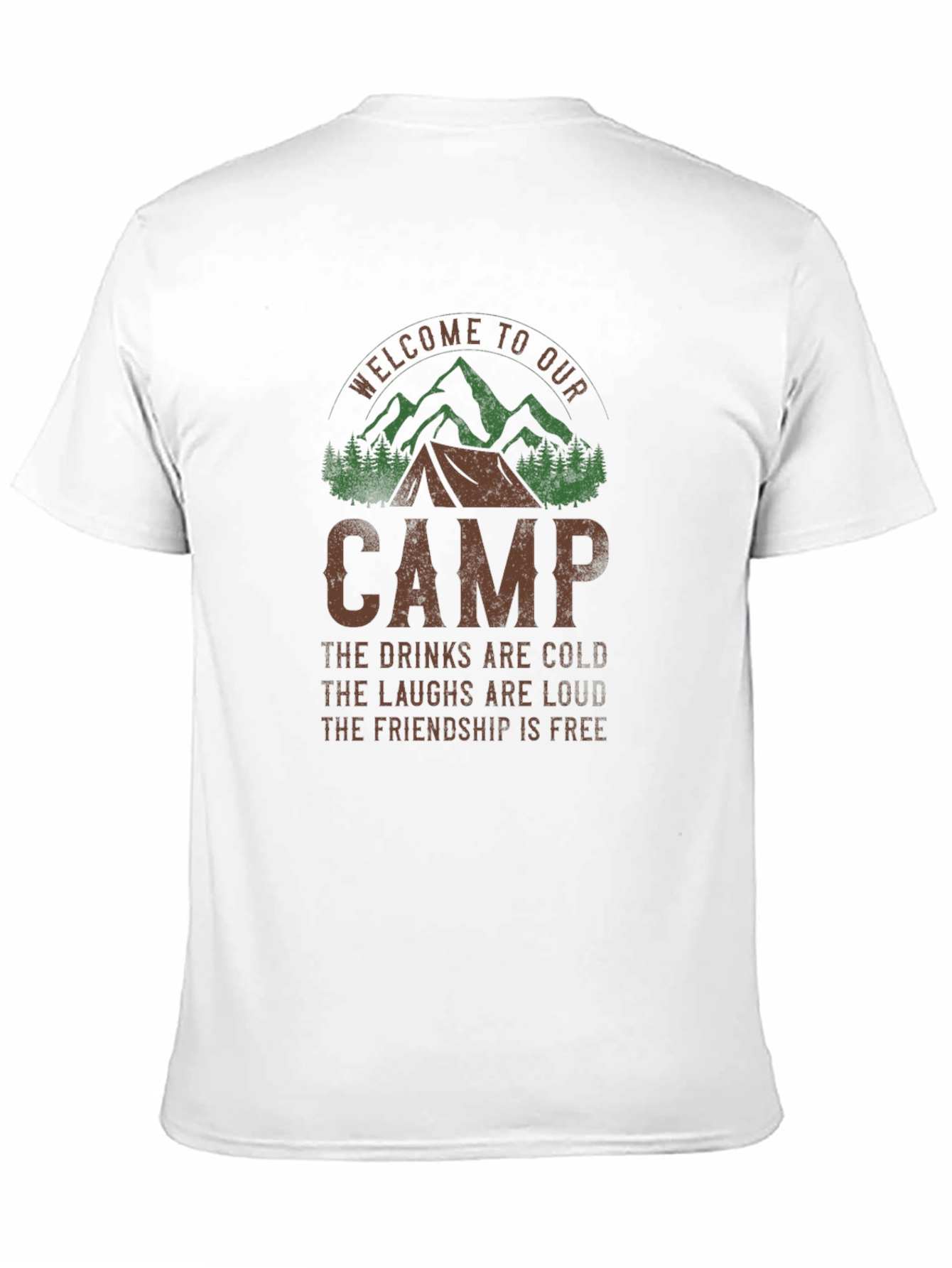 Welcome To Our Camp Graphic Tee