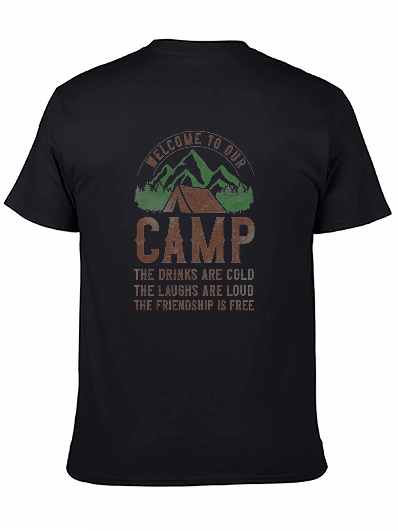 Welcome To Our Camp Graphic Tee
