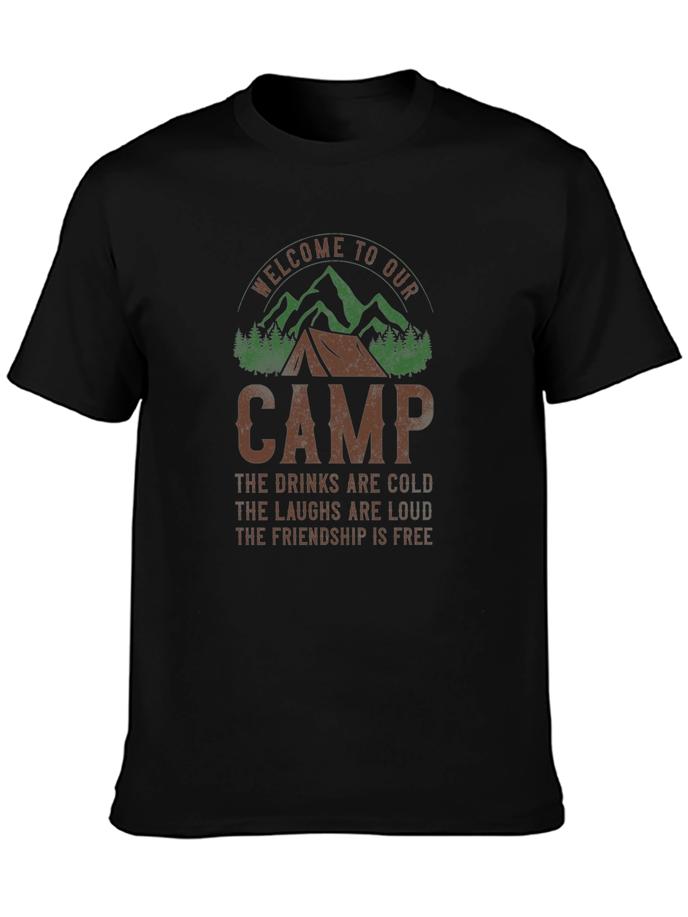 Welcome To Our Camp Graphic Tee