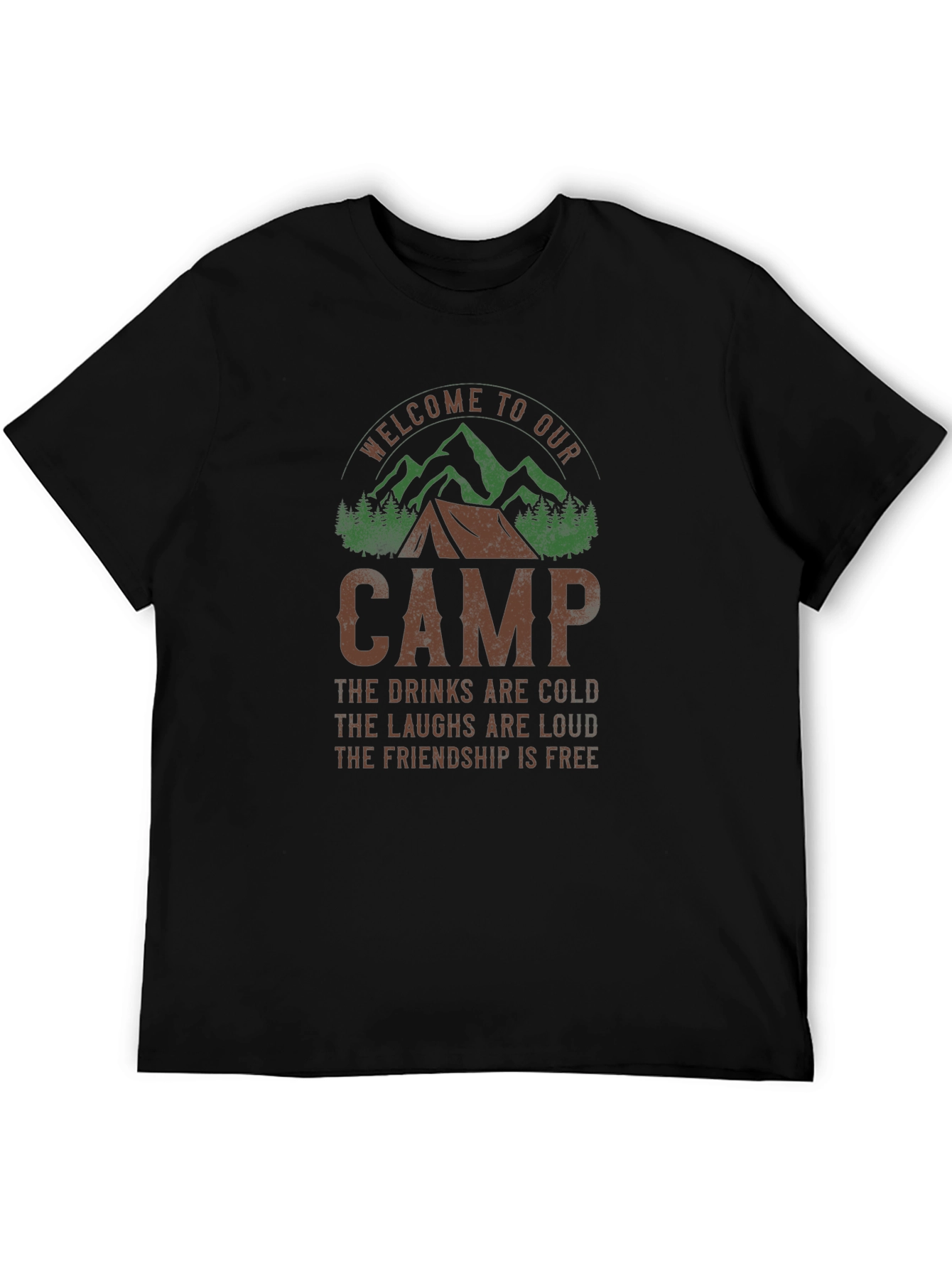 Welcome To Our Camp Graphic Tee