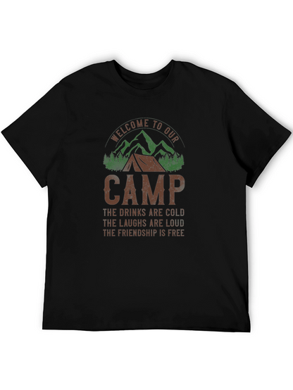 Welcome To Our Camp Graphic Tee