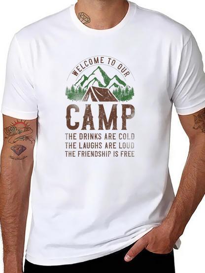 Welcome To Our Camp Graphic Tee